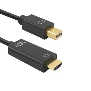 4K Mini DisplayPort to HDMI Cable 1.8m 4K/2K 1080p@60Hz, Mini DP to HDMI, Aluminum Shell for MacBook/Surface/PC, DisplayPort Compliant 4K Mini DisplayPort to HDMI Cable 1.8m 4K/2K 1080p@60Hz, Mini DP to HDMI, Aluminum Shell for MacBook/Surface/PC, DisplayPort Compliant
