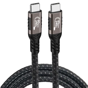 PDEEY USB C Thunderbolt 4 Cable 3 ft - 240W, 40Gpbs, 8K HD Display, USB 4 Cable Compatible for MacBook, iPhone 15 16 17, iPad Pro, Hub Docking PDEEY USB C Thunderbolt 4 Cable 3 ft - 240W, 40Gpbs, 8K HD Display, USB 4 Cable Compatible for MacBook, iPhone 15 16 17, iPad Pro, Hub Docking