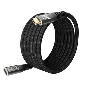 HOTUTUKI USB-C for Thunderbolt 4 Extension Cable 40Gbps Data Transfer, USB c Male to USB c Female Cable, 8K Display/PD 240W, Compatible with Thunderbolt 3/USB 4/3/SSD eGPU 2M/6.6FT HOTUTUKI USB-C for Thunderbolt 4 Extension Cable 40Gbps Data Transfer, USB c Male to USB c Female Cable, 8K Display/PD 240W, Compatible with Thunderbolt 3/USB 4/3/SSD eGPU 2M/6.6FT