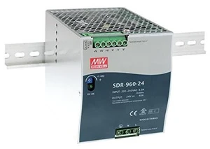MW Mean Well SDR-960-48 48V 20A 960W Single Output Industrial DIN Rail with PFC Function Power Supply MW Mean Well SDR-960-48 48V 20A 960W Single Output Industrial DIN Rail with PFC Function Power Supply