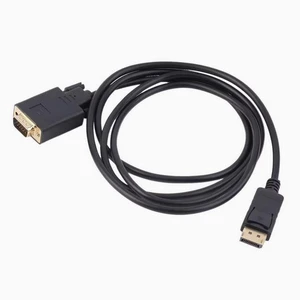 1.8m DP to VGA conversion cable Displayport to VGA display conversion cable VGA HD data cable 1.8m DP to VGA conversion cable Displayport to VGA display conversion cable VGA HD data cable