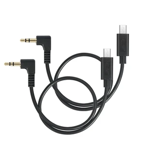 HUALEU 2Pack 1FT USB Micro 15pin to Right Angle 3.5mm timecode Cable;Camera timecode Cable for Sony FX3 FX-30 A7M3 A7M4 A7S2 A7S3 HUALEU 2Pack 1FT USB Micro 15pin to Right Angle 3.5mm timecode Cable;Camera timecode Cable for Sony FX3 FX-30 A7M3 A7M4 A7S2 A7S3