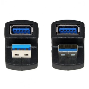 Xiwai 1 Set Up & Down Angled USB 3.0 Adapter A Male to Female Extension 180 Degree 5Gbps Xiwai 1 Set Up & Down Angled USB 3.0 Adapter A Male to Female Extension 180 Degree 5Gbps