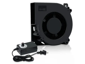 NEW 120mm Blower 12cm 120x120x32mm 12032 Centrifugal Cooling Fan w/ AC 120V 220V to 3V - 12V 2A with Speed Controller for Grow Tent SXDOOL SXD12032B12H Dual Ball NEW 120mm Blower 12cm 120x120x32mm 12032 Centrifugal Cooling Fan w/ AC 120V 220V to 3V - 12V 2A with Speed Controller for Grow Tent SXDOOL SXD12032B12H Dual Ball