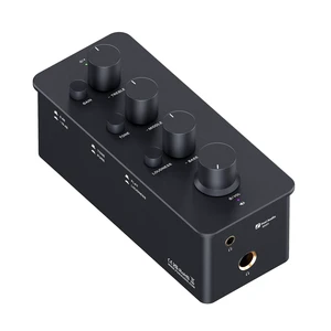 Fosi Audio SK01 Headphone Amplifier Equalizer Preamp with Bass Midrange Treble Tone Control and Loudness Compensation Portable Class A Analog Amp for Electric Guitar Instrument with 3.5mm 6.35mm Jacks Fosi Audio SK01 Headphone Amplifier Equalizer Preamp with Bass Midrange Treble Tone Control and Loudness Compensation Portable Class A Analog Amp for Electric Guitar Instrument with 3.5mm 6.35mm Jacks
