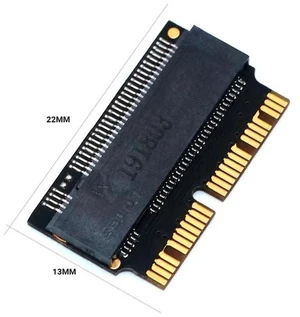 12+16 Pin M.2 NVME SSD Convert Adapter NVME/AHCI SSD Upgraded Kit For MacBook Air Pro 2013-2017 A1465 A1466 A1398 A1502 12+16 Pin M.2 NVME SSD Convert Adapter NVME/AHCI SSD Upgraded Kit For MacBook Air Pro 2013-2017 A1465 A1466 A1398 A1502