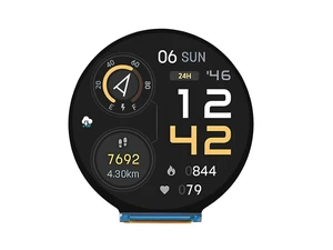 ESP32-S3 2.8inch Round Display Development Board,480×480 Resolution 2.8I2C LCD RGB Display Supports GPIO, UART and I2C Interfaces,Supports WiFi & Bluetooth ESP32-S3 2.8inch Round Display Development Board,480×480 Resolution 2.8I2C LCD RGB Display Supports GPIO, UART and I2C Interfaces,Supports WiFi & Bluetooth