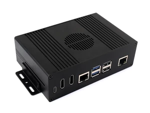 Multi-Functional All-in-one Mini-Computer Kit Designed for Raspberry Pi 5,Aluminum Alloy Case+Pi5 HDMI and Type-C Adapter+PCIe to Gigabit ETH Adapter Multi-Functional All-in-one Mini-Computer Kit Designed for Raspberry Pi 5,Aluminum Alloy Case+Pi5 HDMI and Type-C Adapter+PCIe to Gigabit ETH Adapter