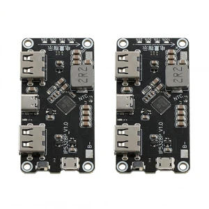 2pcs IP5328P Bidirectional FastCharge Power Bank Module, 3.7 V to 5 V 9 V 12 V Boost Converter Board 2pcs IP5328P Bidirectional FastCharge Power Bank Module, 3.7 V to 5 V 9 V 12 V Boost Converter Board