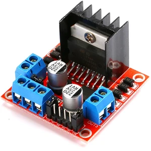 4 Pack L298N Motor Driver Module, Dual Bridge DC Stepper Motor Controller, 2A Current 5V-35V Voltage 78M05 Regulator 4 Pack L298N Motor Driver Module, Dual Bridge DC Stepper Motor Controller, 2A Current 5V-35V Voltage 78M05 Regulator