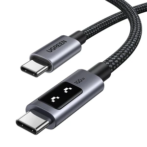 USB-C to USB-C Cable 100W PD Fast Charging Cord LED Display 480Mbps Data Transfer Nylon Braided for iPhone 16/16 Plus/16 Pro/16 Pro Max/15 MacBook Pro/Air iPad Pro/Air Galaxy S24 Ultra 3.3FT Black USB-C to USB-C Cable 100W PD Fast Charging Cord LED Display 480Mbps Data Transfer Nylon Braided for iPhone 16/16 Plus/16 Pro/16 Pro Max/15 MacBook Pro/Air iPad Pro/Air Galaxy S24 Ultra 3.3FT Black