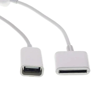 Adapter Cable 30-pin Female to USB 2.0 Female Data Short Cable 30P 15CM Conversion line Adapter Cable 30-pin Female to USB 2.0 Female Data Short Cable 30P 15CM Conversion line