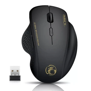 2.4GHz Wireless Optical Mice PC Gaming Mouse 6 Buttons & USB Receiver for Laptop 2.4GHz Wireless Optical Mice PC Gaming Mouse 6 Buttons & USB Receiver for Laptop