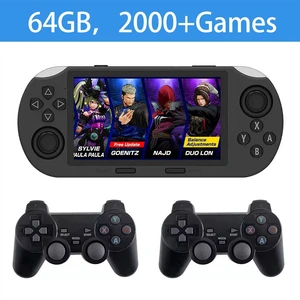 SF3000 Handheld Game Console Two-Player TV Connection, HD Large Screen with Joysticks, Retro Open-Source Arcade Handheld, 64GB, with 2 Controllers SF3000 Handheld Game Console Two-Player TV Connection, HD Large Screen with Joysticks, Retro Open-Source Arcade Handheld, 64GB, with 2 Controllers