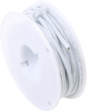 18AWG PVC Wire 5m/16ft White, 1007 Tinned Copper Hookup Wire, 300V 80°C Flexible Electronic Cable for PCB Jumper DIY Projects 18AWG PVC Wire 5m/16ft White, 1007 Tinned Copper Hookup Wire, 300V 80°C Flexible Electronic Cable for PCB Jumper DIY Projects