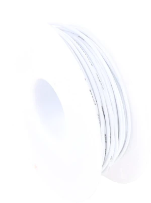 28AWG PVC Wire 20m/66ft White, 1007 Tinned Copper Hookup Wire, 300V 80°C Electronic Cable for PCB Jumper, DIY, RC Projects 28AWG PVC Wire 20m/66ft White, 1007 Tinned Copper Hookup Wire, 300V 80°C Electronic Cable for PCB Jumper, DIY, RC Projects