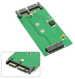 M.2 NGFF SSD to 1.8 Micro SATA 7+9 16pin Adapter Cards Mini PCIE 2 Lane E431 E531 X240S Y410P Y510P M.2 NGFF SSD to 1.8 Micro SATA 7+9 16pin Adapter Cards Mini PCIE 2 Lane E431 E531 X240S Y410P Y510P