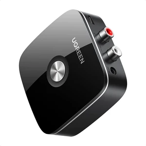 UGREEN Bluetooth Receiver 5.0 Wireless Auido Music RCA Adapter for Home Car Music Streaming Sound with 3.5mm and 2RCA Compatible with iPhone X, 8, 8 Plus, iPad, Samsung S8 Plus, Note 8, Tablet, Laptop UGREEN Bluetooth Receiver 5.0 Wireless Auido Music RCA Adapter for Home Car Music Streaming Sound with 3.5mm and 2RCA Compatible with iPhone X, 8, 8 Plus, iPad, Samsung S8 Plus, Note 8, Tablet, Laptop