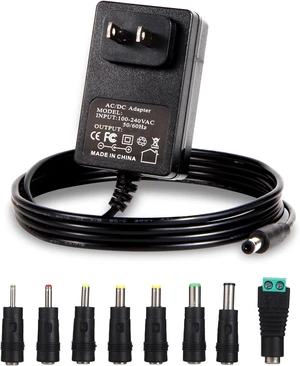 6V Power Supply AC Adapter DC 6Volt Power Adapter Charger DC in 6V Power Cord with 8 Interchangeable Plug for 100mA 300mA 400mA 500mA 600mA 700mA 800mA 900mA 1000mA 1500mA 2000mA Equipment 6V Power Supply AC Adapter DC 6Volt Power Adapter Charger DC in 6V Power Cord with 8 Interchangeable Plug for 100mA 300mA 400mA 500mA 600mA 700mA 800mA 900mA 1000mA 1500mA 2000mA Equipment