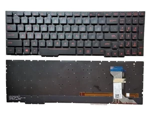 Laptop English US Keyboard For ASUS ROG STRIX FX53VD FX53VE Black With Backlight Laptop English US Keyboard For ASUS ROG STRIX FX53VD FX53VE Black With Backlight