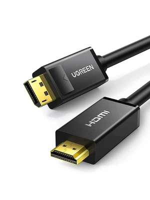 UGREEN 4K Displayport to HDMI Cable Uni-Directional UHD DP to HDMI Connector Video Display Cord for HDTV Monitor Projector Computer 10FT UGREEN 4K Displayport to HDMI Cable Uni-Directional UHD DP to HDMI Connector Video Display Cord for HDTV Monitor Projector Computer 10FT