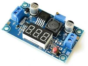 LM2596 DC Buck Step Down Power Converter Module DC/DC 4.0~40V to 1.25-37V 2A Adjustable Voltage Regulator With LED Voltmeter LM2596 DC Buck Step Down Power Converter Module DC/DC 4.0~40V to 1.25-37V 2A Adjustable Voltage Regulator With LED Voltmeter