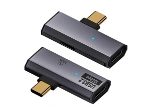2-in-1 USB-C Splitter Adapter | USB-C Male to Dual USB-C Female, 100W PD Charging + Audio + OTG Data Sync 2-in-1 USB-C Splitter Adapter | USB-C Male to Dual USB-C Female, 100W PD Charging + Audio + OTG Data Sync