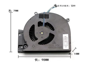 Delta NS85C00-17G175V 0.5A four-wire PWM notebook with built-in turbine cooling fan Delta NS85C00-17G175V 0.5A four-wire PWM notebook with built-in turbine cooling fan