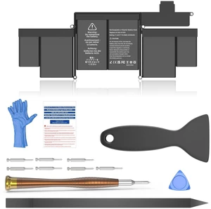 JGTM A1502 Battery Replacement, A1582 A1493 Battery for MacBook Pro Retina 13 Inch (Late 2013 Mid 2014 Early 2015) EMC: 2678 2875 2835 11.42V 74.9Wh JGTM A1502 Battery Replacement, A1582 A1493 Battery for MacBook Pro Retina 13 Inch (Late 2013 Mid 2014 Early 2015) EMC: 2678 2875 2835 11.42V 74.9Wh