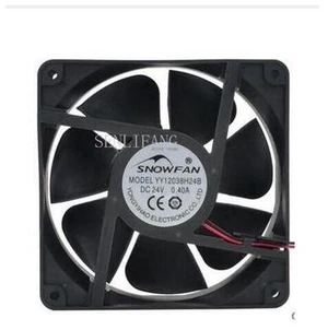 12cm 120*120*38MM YY12038H24B 12038 24V 0.4A 2 line industrial fan DC fan 12cm 120*120*38MM YY12038H24B 12038 24V 0.4A 2 line industrial fan DC fan