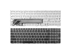 Keyboard for HP Probook 4535S 4530S 4730S Silver Frame Black Replacment keyboard US Keyboard for HP Probook 4535S 4530S 4730S Silver Frame Black Replacment keyboard US