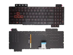 New Black For TUF Gaming FX505D Red US Keyboard Backlit FX505DY FX505DT FX505DU New Black For TUF Gaming FX505D Red US Keyboard Backlit FX505DY FX505DT FX505DU
