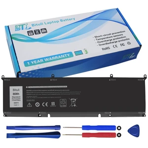 Bituli 69KF2 Battery Replacement for Dell G7 15 7500 G15 5510 5511 5515 5520 5521 XPS 15 9500 9510 9520 Precision 5550 5560 5570 Alienware M15 R3 R4 M17 R3 R4 7510 7610 7620 P87F P91F P45E Bituli 69KF2 Battery Replacement for Dell G7 15 7500 G15 5510 5511 5515 5520 5521 XPS 15 9500 9510 9520 Precision 5550 5560 5570 Alienware M15 R3 R4 M17 R3 R4 7510 7610 7620 P87F P91F P45E