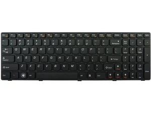US Black Keyboard for Lenovo 25-013328 9Z.N5SSW.A01 NSK-B5ASW 01 25209782 US Black Keyboard for Lenovo 25-013328 9Z.N5SSW.A01 NSK-B5ASW 01 25209782
