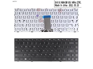 US Keyboard for LENOVO G40-70 Flex 2 14 BLACK FRAME BLACK Without Foil US Keyboard for LENOVO G40-70 Flex 2 14 BLACK FRAME BLACK Without Foil