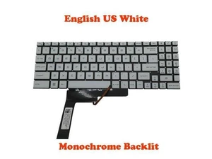 Replacement keyboard for Monochrome Backlit US Keyboard For MSI Pulse GL76-11U 11UCK GL76-12U 12UDK 12UCK Replacement keyboard for Monochrome Backlit US Keyboard For MSI Pulse GL76-11U 11UCK GL76-12U 12UDK 12UCK