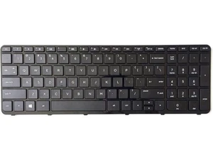US Black Keyboard for HP P/N 725365-001 720670-001 AER68U00110 R68 AER68U00410 US Black Keyboard for HP P/N 725365-001 720670-001 AER68U00110 R68 AER68U00410