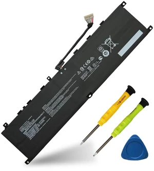 EFOHANA BTY-M57 Laptop Battery Replace for MSI GP66/GP76 Leopard 10UE 10UG 10UH 11UE 11UG 11UH MSI Vector GP66/GP76 12UE 12UG 12UGS 12UH Series Notebook BTY-M57 4ICP6/35/140 15.2V 65Wh 4280mAh EFOHANA BTY-M57 Laptop Battery Replace for MSI GP66/GP76 Leopard 10UE 10UG 10UH 11UE 11UG 11UH MSI Vector GP66/GP76 12UE 12UG 12UGS 12UH Series Notebook BTY-M57 4ICP6/35/140 15.2V 65Wh 4280mAh
