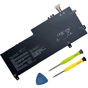 SUNNEAR C41N1809 4Cells Laptop Battery Compatible with Asus Zenbook UX562 UX562FN UX562FD UX562FDX Q536F Q536FD Series Notebook 0B200-03440000 15.4V 57Wh/3740mAh SUNNEAR C41N1809 4Cells Laptop Battery Compatible with Asus Zenbook UX562 UX562FN UX562FD UX562FDX Q536F Q536FD Series Notebook 0B200-03440000 15.4V 57Wh/3740mAh