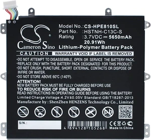 VINTRONS 5650mAh Replacement Battery for HP 7600US, HSTNH-H408C, Slate 8 Plus, Slate 8 Pro, Coaster VINTRONS 5650mAh Replacement Battery for HP 7600US, HSTNH-H408C, Slate 8 Plus, Slate 8 Pro, Coaster