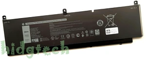New C903V 68Wh Battery For Precision 7550 7560 7750 7760 Mobile Workstation Series PKWVM CR72X 17C06 447VR 3ICP4/60/81-2
