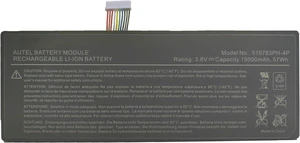 515783PH-4P Battery Replacement for AUTEL MaxiCOM MK908 MK908P MaxiSys Pro Elite Series(3.8V 57Wh) 515783PH-4P Battery Replacement for AUTEL MaxiCOM MK908 MK908P MaxiSys Pro Elite Series(3.8V 57Wh)