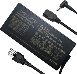 New 200W AC Charger Fit for ASUS ROG Zephyrus ADP-200JB D AC Adapter, for ASUS ROG Zephyrus G15 GA503 GA503QM GA503QS GA503QR TUF Dash F15 FX516PR FA506QR Gaming Laptop 20V 10A Charger New 200W AC Charger Fit for ASUS ROG Zephyrus ADP-200JB D AC Adapter, for ASUS ROG Zephyrus G15 GA503 GA503QM GA503QS GA503QR TUF Dash F15 FX516PR FA506QR Gaming Laptop 20V 10A Charger