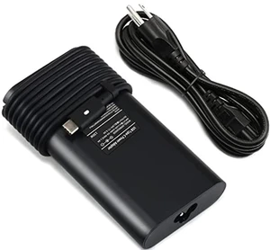 130W USB C Laptop Charger for Dell XPS 15 9500 7590 17 9700 9575 Precision 3560 3550 5560 5750 5550 5530 2in1 Latitude 7410 7310 7210 9410 9510 5420 5411 5501 Slim Power Adapter Type-C Replacement 130W USB C Laptop Charger for Dell XPS 15 9500 7590 17 9700 9575 Precision 3560 3550 5560 5750 5550 5530 2in1 Latitude 7410 7310 7210 9410 9510 5420 5411 5501 Slim Power Adapter Type-C Replacement