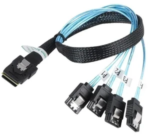 50/70cm SAS SATA cable Mini-SAS SFF-8087 to 4 SATA Cable Mini SAS 4i SFF8087 36P To 4 SATA 7P Cable 12Gbps Hard Drive Data cable 50/70cm SAS SATA cable Mini-SAS SFF-8087 to 4 SATA Cable Mini SAS 4i SFF8087 36P To 4 SATA 7P Cable 12Gbps Hard Drive Data cable