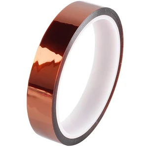 High-Temperature Polyimide Tape with Silicone Adhesive - 1/8'', 1/4'', 1/2'', 1'' Multi-Size Bundle for Masking, Soldering, Electronics High-Temperature Polyimide Tape with Silicone Adhesive - 1/8'', 1/4'', 1/2'', 1'' Multi-Size Bundle for Masking, Soldering, Electronics