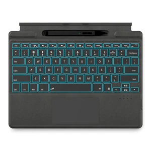 JvKzaen Surface Pro 9 Keyboard with Slim Pen, Compatible with Microsoft Surface Pro 11 10 9 8 X, 13 Inch Bluetooth Wireless Backlit Type Cover with Slim Pen,Keyboard with Slim Pen,Black JvKzaen Surface Pro 9 Keyboard with Slim Pen, Compatible with Microsoft Surface Pro 11 10 9 8 X, 13 Inch Bluetooth Wireless Backlit Type Cover with Slim Pen,Keyboard with Slim Pen,Black