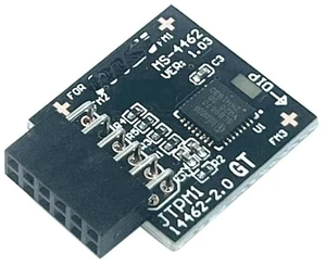 TPM2.0 Module TPM SPI 12Pin Module with SLB9670 for MSI PRO B550M-VC WiFi,B550-VC,B650-VC WIF,B650-S,B650-P WiFi,B650M-A,B650M-A,B650M-P,B650-A,B650M-X for MS-4462 TPM2.0 Module TPM SPI 12Pin Module with SLB9670 for MSI PRO B550M-VC WiFi,B550-VC,B650-VC WIF,B650-S,B650-P WiFi,B650M-A,B650M-A,B650M-P,B650-A,B650M-X for MS-4462