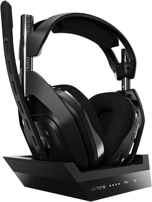ASTRO Gaming A50 Wireless Headset + Base Station for PS5, PS4 and PC - Black ASTRO Gaming A50 Wireless Headset + Base Station for PS5, PS4 and PC - Black
