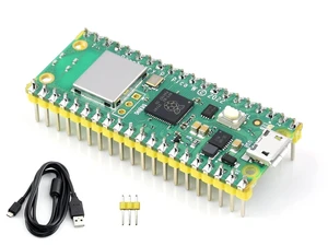 Pre-Soldered Raspberry Pi Pico W Microcontroller Board Basic Kit,Built-in WiFi,Supports 2.4/5 GHZ Wi-Fi 4,Based On RP2040 Dual-Core Processor Pre-Soldered Raspberry Pi Pico W Microcontroller Board Basic Kit,Built-in WiFi,Supports 2.4/5 GHZ Wi-Fi 4,Based On RP2040 Dual-Core Processor